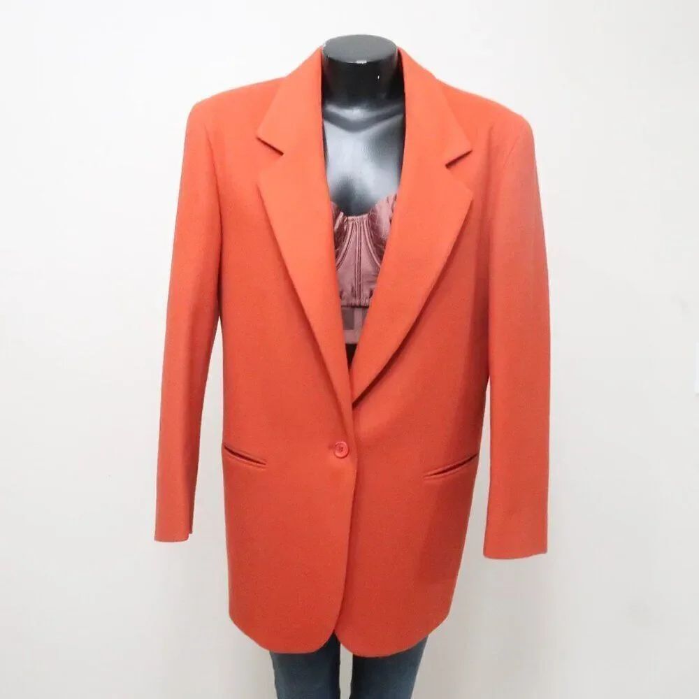Vintage L.L. Bean Wool & Cashmere Coat Siz 10R